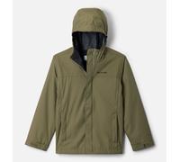 Columbia Watertight 2 Jacket, Chaqueta impermeable para la lluvia Niños, Verde Piedra, 152