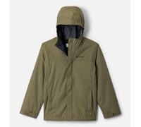 Columbia Watertight 2 Jacket, Chaqueta impermeable para la lluvia Niños, Verde Piedra, 140