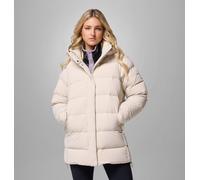Columbia - Chaqueta larga acolchada de plumón con capucha Amaze Puff™ Mid - Marrón - Talla S - Mujer