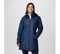 Columbia - Chaqueta larga con capucha y aislamiento Heavenly™ - Azul - Talla XL - Mujer