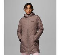 Columbia - Chaqueta larga con capucha y aislamiento Heavenly™ - Marrón - Talla XS - Mujer