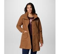 Columbia - Chaqueta larga de forro polar sherpa Panorama™ - Marrón - Talla M - Mujer