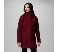 Columbia - Chaqueta larga de forro polar sherpa Panorama™ - Rojo - Talla XS - Mujer
