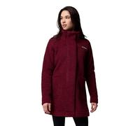 Columbia Chaqueta larga Panorama para mujer, Rich Vino, M