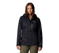 Columbia Chaqueta Pouring Adventure III para mujer, chubasquero plegable para mujer