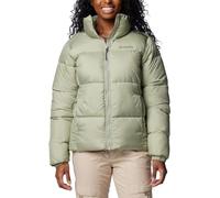 Columbia Chaqueta Puffect II con cremallera completa para mujer, Safari, S