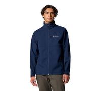 Columbia Chaqueta softshell Ascender para hombre, color azul marino universitario 2024, talla grande 3X