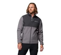 Columbia Chaqueta Softshell Ascender para hombre, Gris de la ciudad/tiburón, X-Large