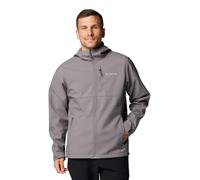 Columbia - Chaqueta softshell de senderismo con capucha Ascender™ II - Gris - Talla XL - Hombre