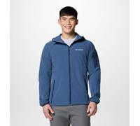 Columbia - Chaqueta softshell de senderismo con capucha Tall Heights™ II - Azul - Talla S - Hombre