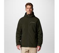 Columbia Gate Racer Softshell, Chaqueta De Softshell Cortavientos Hombre, Greenscape, XL