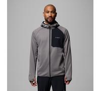 Columbia - Chaqueta técnica de forro polar con capucha y diseño de cuadrícula Triple Canyon™ II - Gris - Talla M - Hombre