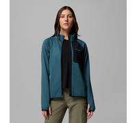 Columbia - Chaqueta técnica de forro polar con diseño de cuadrícula Triple Canyon™ - Azul - Talla L - Mujer