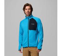 Columbia - Chaqueta técnica de forro polar con diseño de cuadrícula Triple Canyon™ II - Azul - Talla XL - Hombre