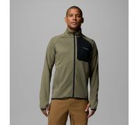 Columbia - Chaqueta técnica de forro polar con diseño de cuadrícula Triple Canyon™ II - Verde - Talla L - Hombre
