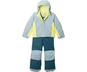 Columbia - Chaquetas de esquí niños - Buga III Set Crushed Blue Neon Light Everblue - Talla Infantil M - Azul Azul M