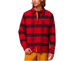 Columbia - Chaquetas - High Cascades Shirt Jacket Red Dahlia Tims Buffalo Plaid - Talla M - Rojo Rojo M