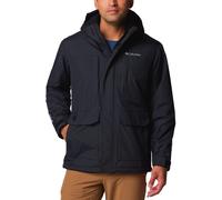 Columbia - Chaqueta impermeable con capucha y forro polar sherpa Landroamer™ - Negro - Talla XL - Hombre