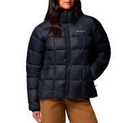 COLUMBIA Chaqueta acolchada larga con cierre con cremallera, para pleno invierno. Color Negro