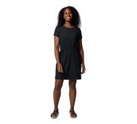 Columbia Chill River Short Sleeve Dress Vestido, Negro, L Mujeres