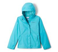 Columbia Youth Girls Arcadia 2 Jacket, Waterproof Rain Jacket, Geyser, M