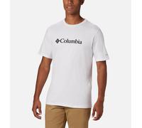 Columbia - Columbia - Camiseta CSC Basic Logo™ - 100 % Algodón Orgánico - Blanco - Talla S - Hombre