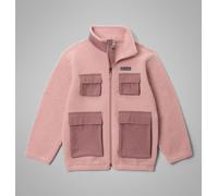 Columbia - Marcas - Jasper Ridge Pebbled Fleece Full Zip Eraser Pink Fig - Talla Infantil XL - Rosa Rosa XL