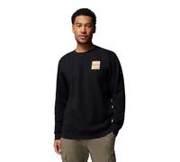Columbia Columbia Trek Crew, Polar Gráfico, Tela de Ultra-Comodidad, Diseño Atemporal, Acentos Texturizados, Mezcla de Algodón - Hombre