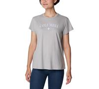 Camiseta de Montaña Columbia Trek™ Graphic Mujer Gris XS