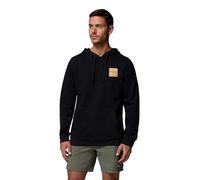 Columbia Columbia Trek Sudadera con Capucha, Polar Gráfico, Estiramiento Listo para Aventuras, Capucha Ajustable, Tejido de Punto Rico en Algodón, Bordes Acanalados, Bolsillo Canguro - Hombre