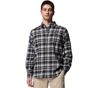 COLUMBIA Cornell Woods Flannel Long Sleeve Shirt - Hombre - Gris / Negro - talla XL- modelo 2026