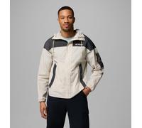 Columbia - Ropa de senderismo - Challenger II Windbreaker Dark Stone Shark de Softshell - Talla S - Beige Beige S