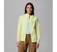 Columbia - Cortavientos con capucha Flash Forward™ II - Amarillo - Talla XL - Mujer
