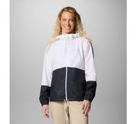 Columbia - Cortavientos con capucha Flash Forward™ II - Blanco - Talla XS - Mujer