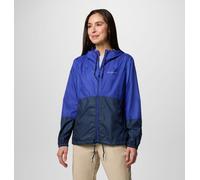 Columbia - Cortavientos con capucha Flash Forward™ II - Violeta - Talla M - Mujer