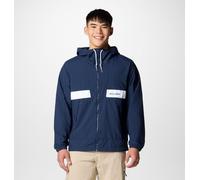 Columbia - Cortavientos con capucha Spire Valley™ - Azul - Talla M - Hombre