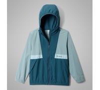 Columbia - Cortavientos con capucha Spire Valley™ - Azul - Talla S (8 a) - Niño