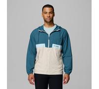 Columbia - Cortavientos con capucha Spire Valley™ - Azul - Talla XL - Hombre