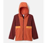Columbia - Cortavientos con capucha Spire Valley™ - Rojo - Talla L (14-16 a) - Niño