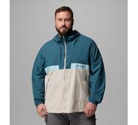 Columbia - Cortavientos con capucha Spire Valley™ - Talla grande - Azul - Talla 1X - Hombre