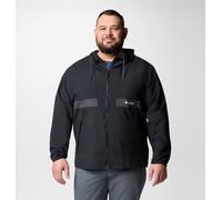 Columbia - Cortavientos con capucha Spire Valley™ - Talla grande - Negro - Talla 3X - Hombre