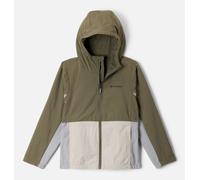 Columbia - Cortavientos con capucha Tabor Trail™ - Verde - Talla M (10-12 a) - Niño