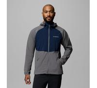 Columbia - Cortavientos con capucha y cremallera de arriba abajo Columbia Tech™ II - Gris - Talla XL - Hombre
