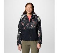 Columbia - Cortavientos con capucha y estampado Spire Valley™ - Negro - Talla M - Mujer