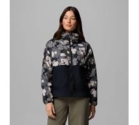 Cortavientos de mujer Columbia Spire Valley™ Printed Windbreaker Talla: S / Color: negro/gris