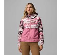 Columbia - Cortavientos con capucha y estampado Spire Valley™ - Rojo - Talla S - Mujer