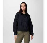 Columbia - Cortavientos corto con capucha Spire Valley™ - Negro - Talla L - Mujer