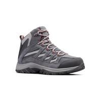 Columbia Crestwood Mid Wp, Botas para senderismo Mujer, Graphite Daredevil 2024, 36 EU