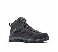 Columbia Crestwood Mid WP, Botas para senderismo, Hombre, Dark Grey Deep Rust 2023, 42.5 EU