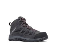 Columbia Crestwood Mid Wp, Botas para senderismo Hombre, Dark Grey Deep Rust 2024, 40 EU